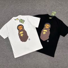 1:1 Quality Bape A Bathing MiloT-Shirt Black White