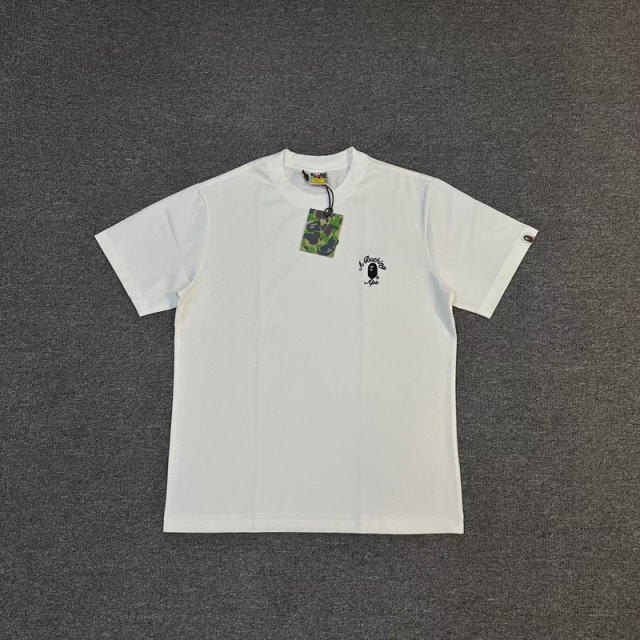 1:1 Quality Bape Small Ape Logo T-Shirt Black White Gray