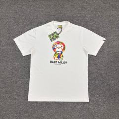 1:1 Quality Bape A Bathing MiloT-Shirt Black White