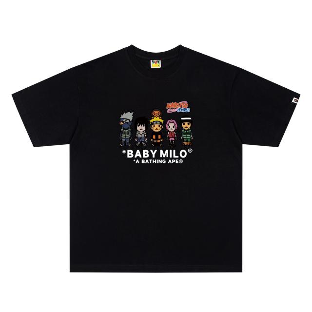 A Bathing Ape × NARUTO Naruto Shippuden Baby Milo Team T-shirt