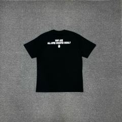 1:1 quality Bape Classic Font Tee 2 colors