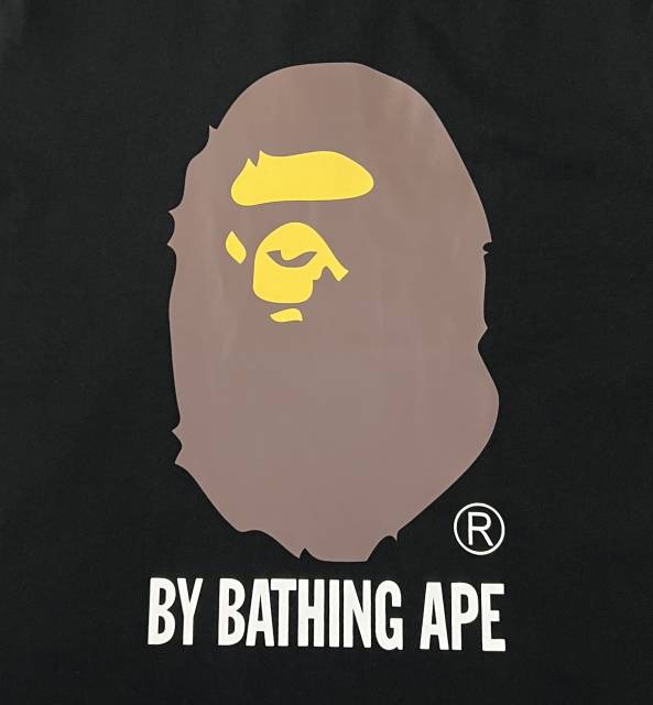 1:1 Quality Bape Classic Big Ape Head Printed Tee 2 colors