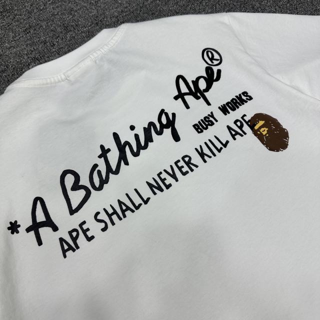 1:1 Quality Bape Back to College Series Printed Tee 2 colors