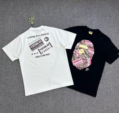 1:1 Quality Bape A Bathing 26SS Chocolate T-Shirt White Black
