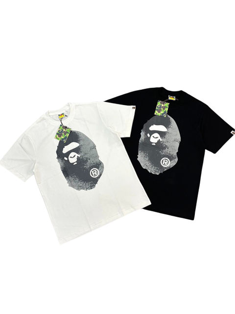 1:1 quality Bape Bleached Ape Print Tee 2 colors