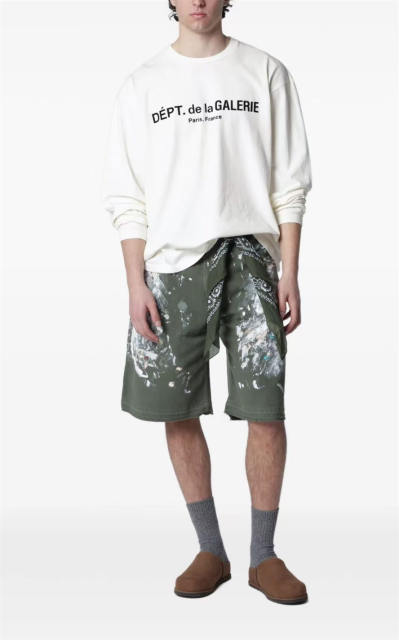 1:1 Top Quality Gallery Dept DÉPT. de la GALERIE Paris Front Print Long Sleeve Tee