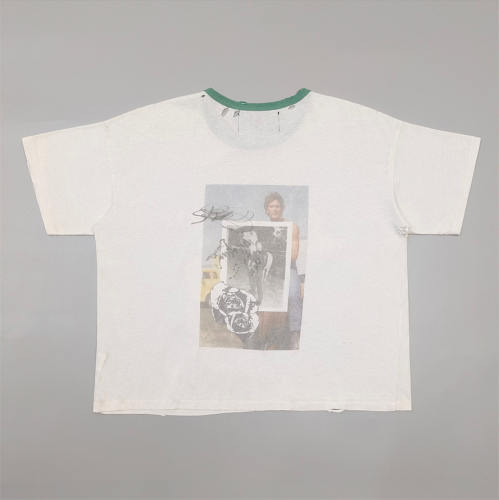 1:1 Top Quality Paly Hollywood Love Me Back To Life Western Horse Photo T-shirt