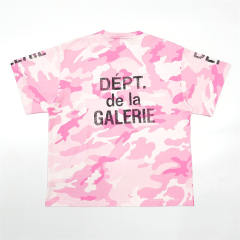 1:1 Top Quality Gallery Dept Pink Camo DÉPT. de la GALERIE All Over Print Short Sleeve T-shirt