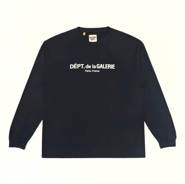 1:1 Top Quality Gallery Dept DÉPT. de la GALERIE Paris Front Print Long Sleeve Tee