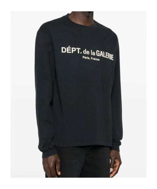 1:1 Top Quality Gallery Dept DÉPT. de la GALERIE Paris Front Print Long Sleeve Tee
