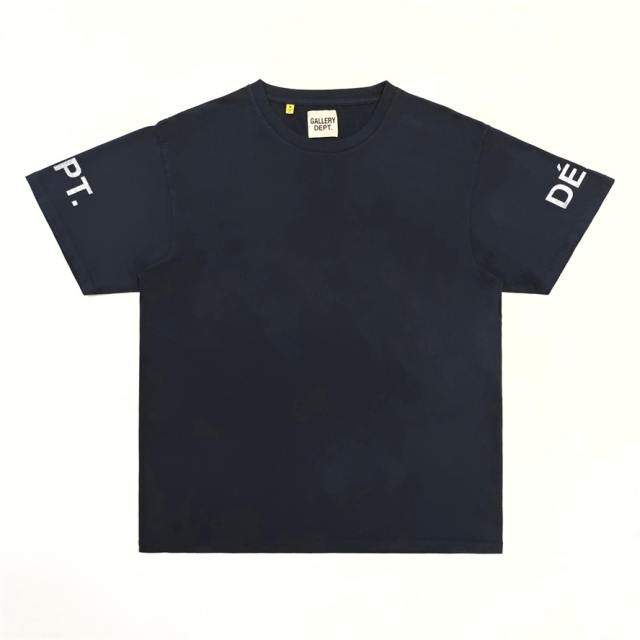 1:1 Top Quality DÉPT. de la GALERIE Dual Sleeve Back Print Short Sleeve T-shirt