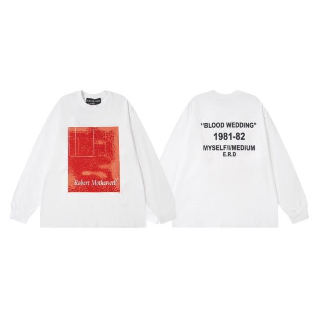 ERD Enfants Riches Déprimés Blood Wedding Robert Motherwell Abstract Art Long Sleeve Tee