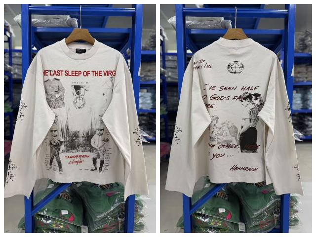 ERD The Last Sleep Of The Virgin Vintage Military Long Sleeve Tee