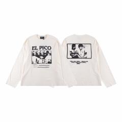 ERD El Pico Vintage Spanish Film Dual Print Long Sleeve Tee