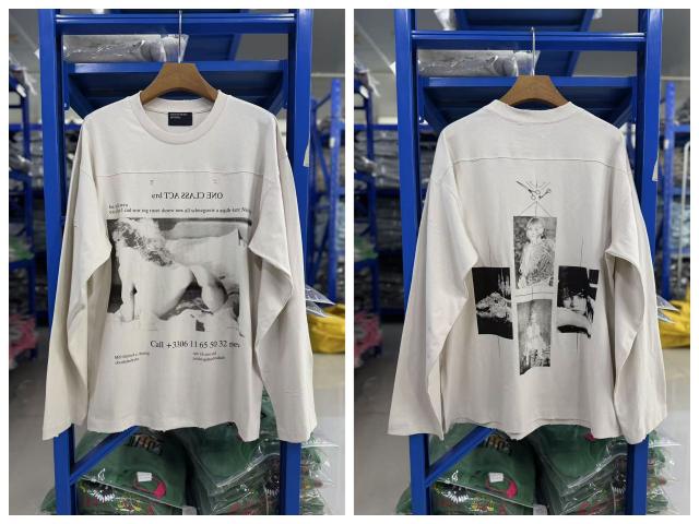 ERD Vintage Poster Distressed Long Sleeve T-shirt
