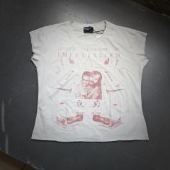 ERD Enfants Riches Déprimés Print Raw Cutoff Cropped Tank Top Grunge Punk Sleeveless Tee