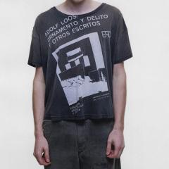 ERD Enfants Riches Déprimés Adolf Loos Destroyed Crop Tee