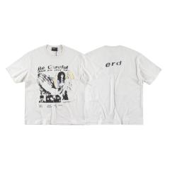ERD Enfants Riches Déprimés Bold Enfants Text Vintage Couple Portrait Tee