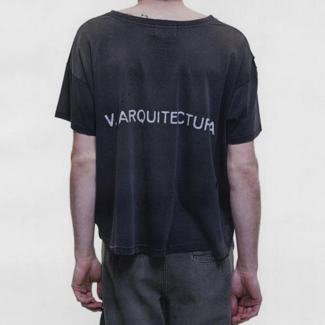 ERD Enfants Riches Déprimés Adolf Loos Destroyed Crop Tee