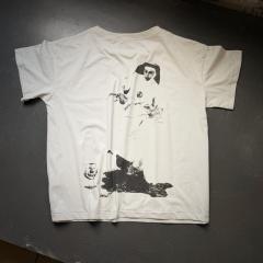 ERD Enfants Riches Déprimés French Abandoned Child Statue Dual Print Vintage Short Sleeve Tee