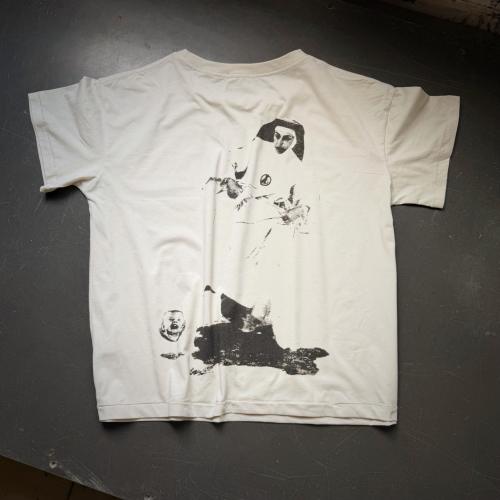 ERD Enfants Riches Déprimés French Abandoned Child Statue Dual Print Vintage Short Sleeve Tee