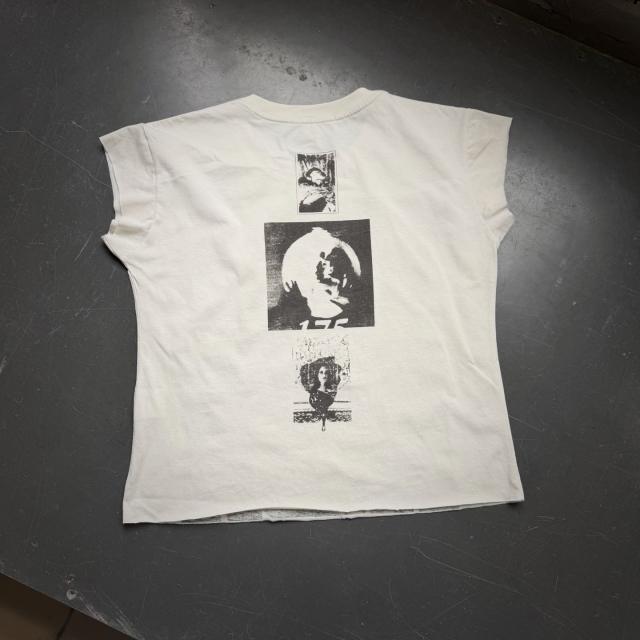 ERD Enfants Riches Déprimés The Cycle of Abuse Distressed Raw Cut Sleeveless Crop Tank