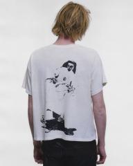 ERD Enfants Riches Déprimés French Abandoned Child Statue Dual Print Vintage Short Sleeve Tee