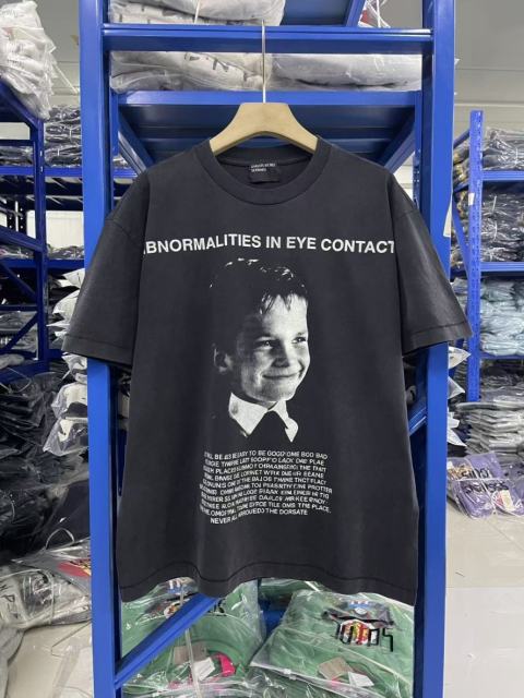 ERD Enfants Riches Déprimés Abnormalities In Eye Contact Kid Portrait Vintage Acid Black