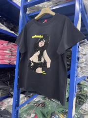 ERD Enfants Riches Déprimés Woman Portrait Raglan Sleeve Vintage Black Tee