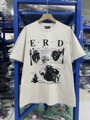 ERD Enfants Riches Déprimés My Role In The War Back Large Circle Print Vintage Off White Tee