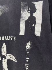ERD Enfants Riches Déprimés Spiritualists And Mediums Acid Washed Black T-Shirt