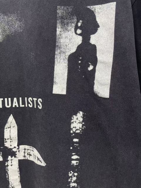 ERD Enfants Riches Déprimés Spiritualists And Mediums Acid Washed Black T-Shirt