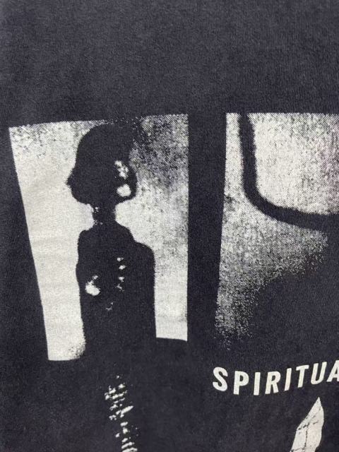 ERD Enfants Riches Déprimés Spiritualists And Mediums Acid Washed Black T-Shirt