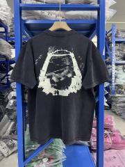 ERD Enfants Riches Déprimés Broken Figure Quote Text Vintage Acid Black T-Shirt