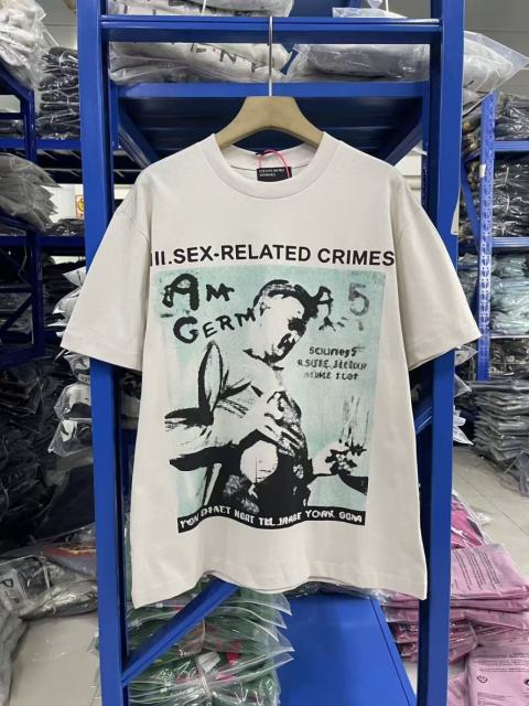 ERD Enfants Riches Déprimés III.SEX-RELATED CRIMES Mint Green Mugshot Vintage T-Shirt