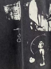 ERD Enfants Riches Déprimés Spiritualists And Mediums Acid Washed Black T-Shirt