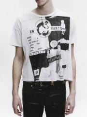 ERD Enfants Riches Déprimés Retro Mixed Figure Text Graphic Oversized Washed T-Shirt