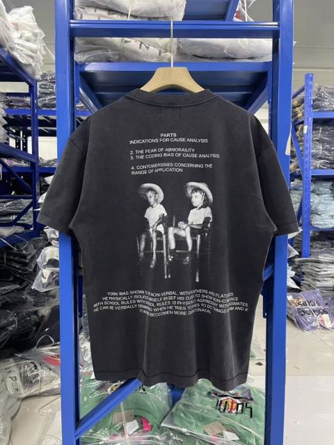 ERD Enfants Riches Déprimés Abnormalities In Eye Contact Kid Portrait Vintage Acid Black