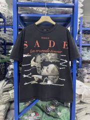 ERD Enfants Riches Déprimés Marquis de SADE Barbed Wire Vintage Acid Black T-Shirt