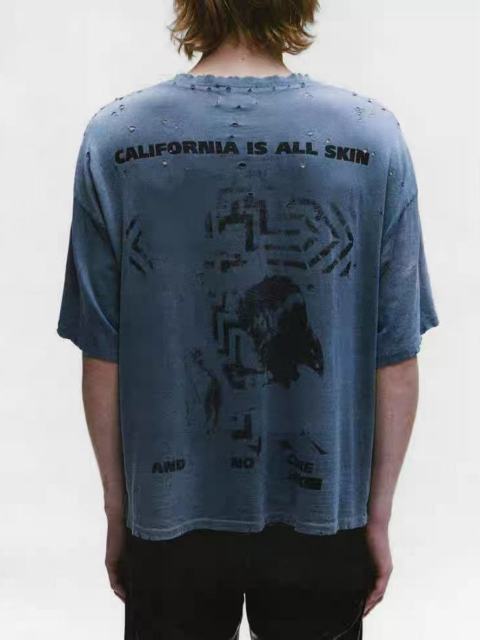 ERD Enfants Riches Déprimés Reference To The Reverend Vintage Distressed Sage Green T-Shirt