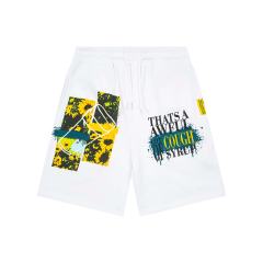Bright Sunflower Print Shorts 29035359