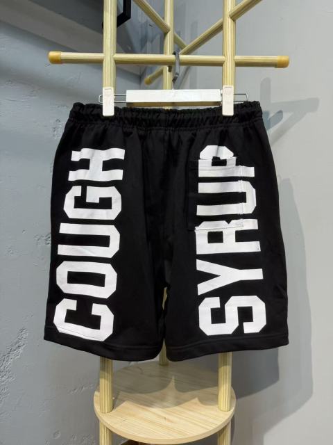 Front Horizontal Text Back Vertical Big Letter Sweat Shorts 2 colors 29356463