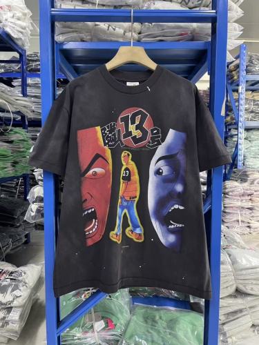 Saint Michael x Santastic Neighbor 13 Manga Graphic T-Shirt