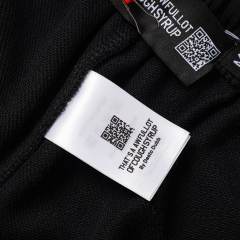 Front Horizontal Text Back Vertical Big Letter Sweat Shorts 2 colors 29356463