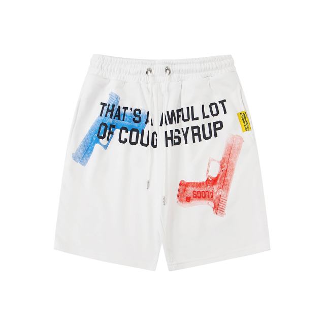 Two-Tone Pistol Print Shorts 3 colors 29035361