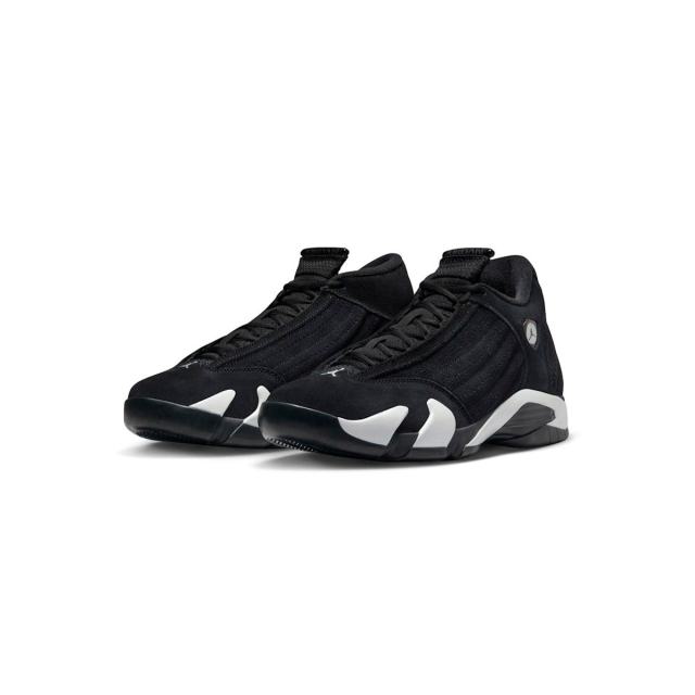 [plus-size shoes] Jordαn 14 Black White Panda Retro Basketball Shoes 29082303