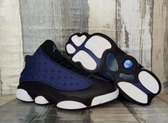 [plus-size shoes] Air Jordαn 13 Brave Blue 3M Retro Navy Blue Mesh Upper Shock Absorbing Basketball Shoes 29323931
