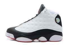 [plus-size shoes] Air Jordαn 13 He Got Game Panda Black White Leather Cushion Support Non Slip High Top Basketball Shoes 29284031