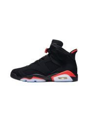[plus-size shoes] Air Jordαn 6's Infrared Air Cushion Black Infrared Red High Top Basketball Sneakers 29322901