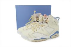 [plus-size shoes] 1:1 quality version White And Blue Retro 6th Generation Basketball Shoes 29030399